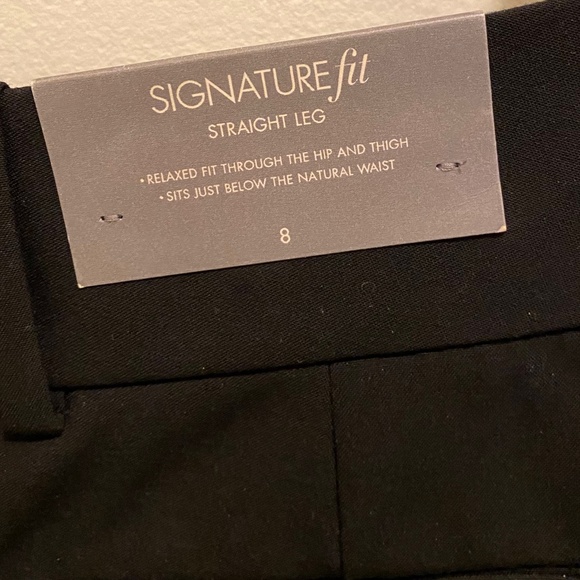 Ann Taylor Straight Leg Wool Slacks - Picture 4 of 4